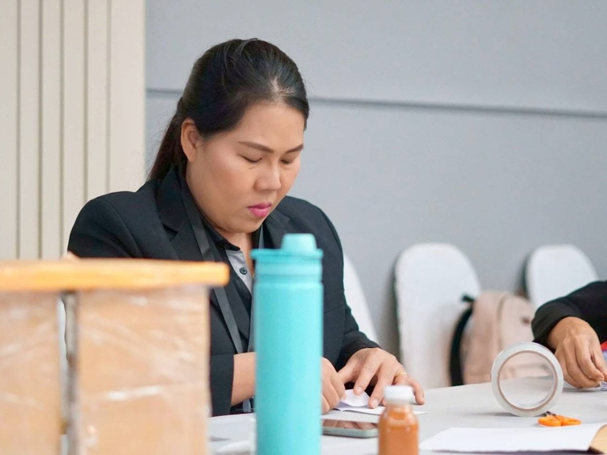โครงการอบรมเชิงปฏิบัติการ การจัดการเรียนรู้การทำโครงงานวิทยาศาสตร์ สำหรับครู สกร.